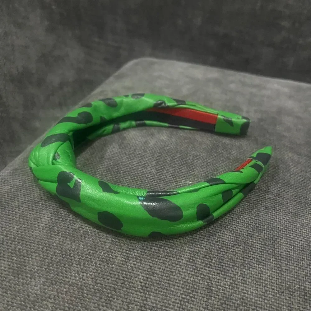 Anthropologie Clare V. Sabine Headband Green